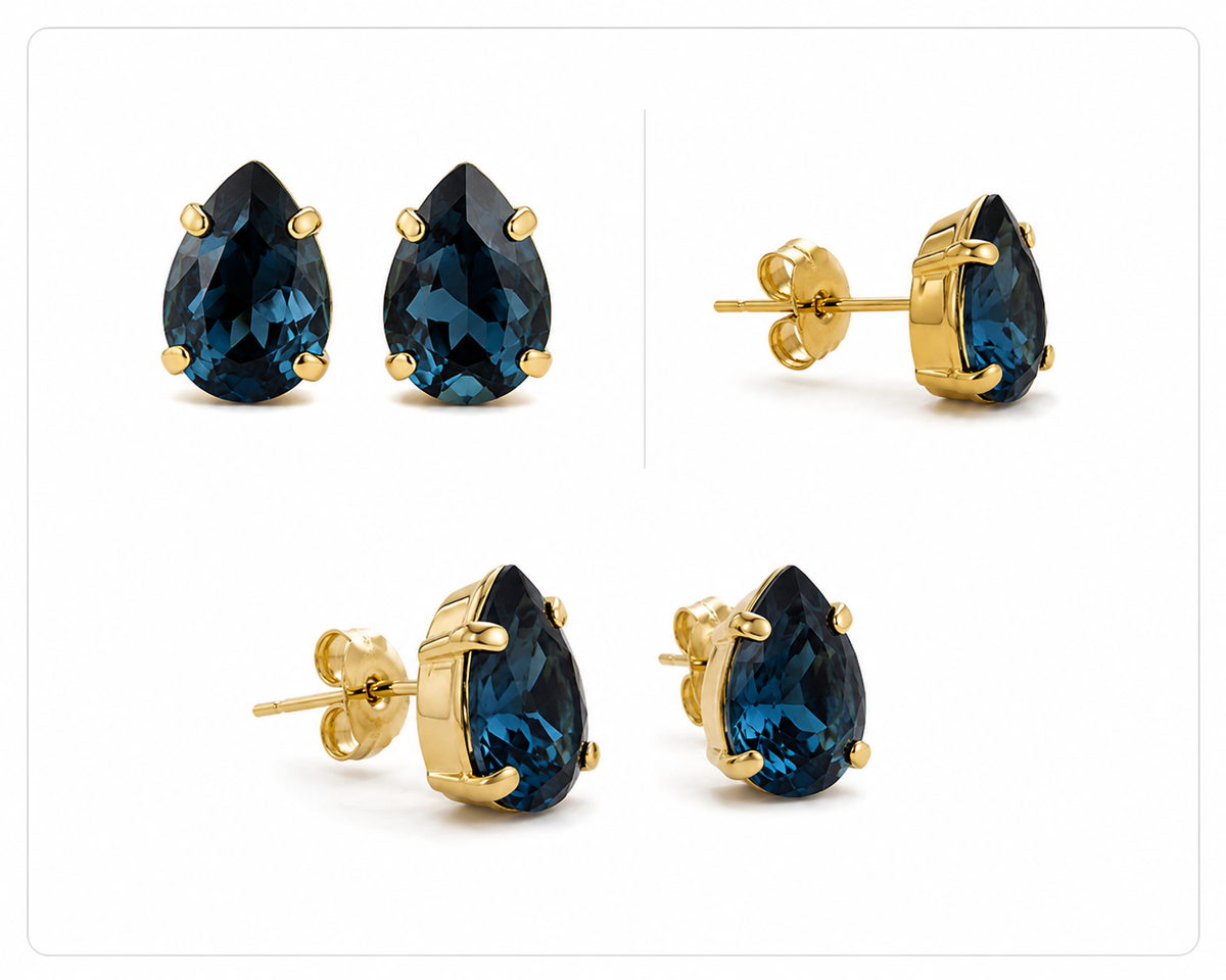 TOVA Lumi Studs Earrings in Montana