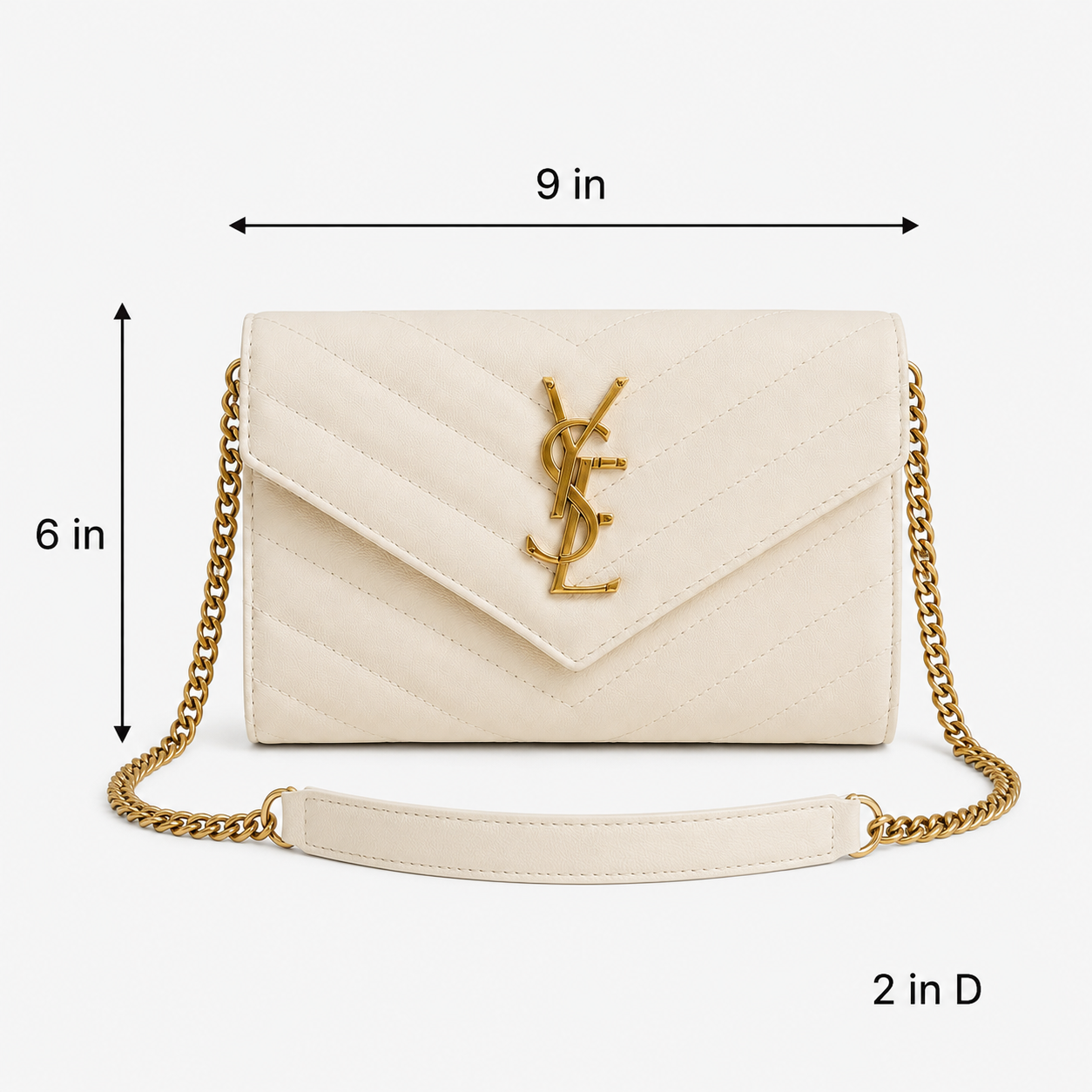 The Ivory Elan Bag