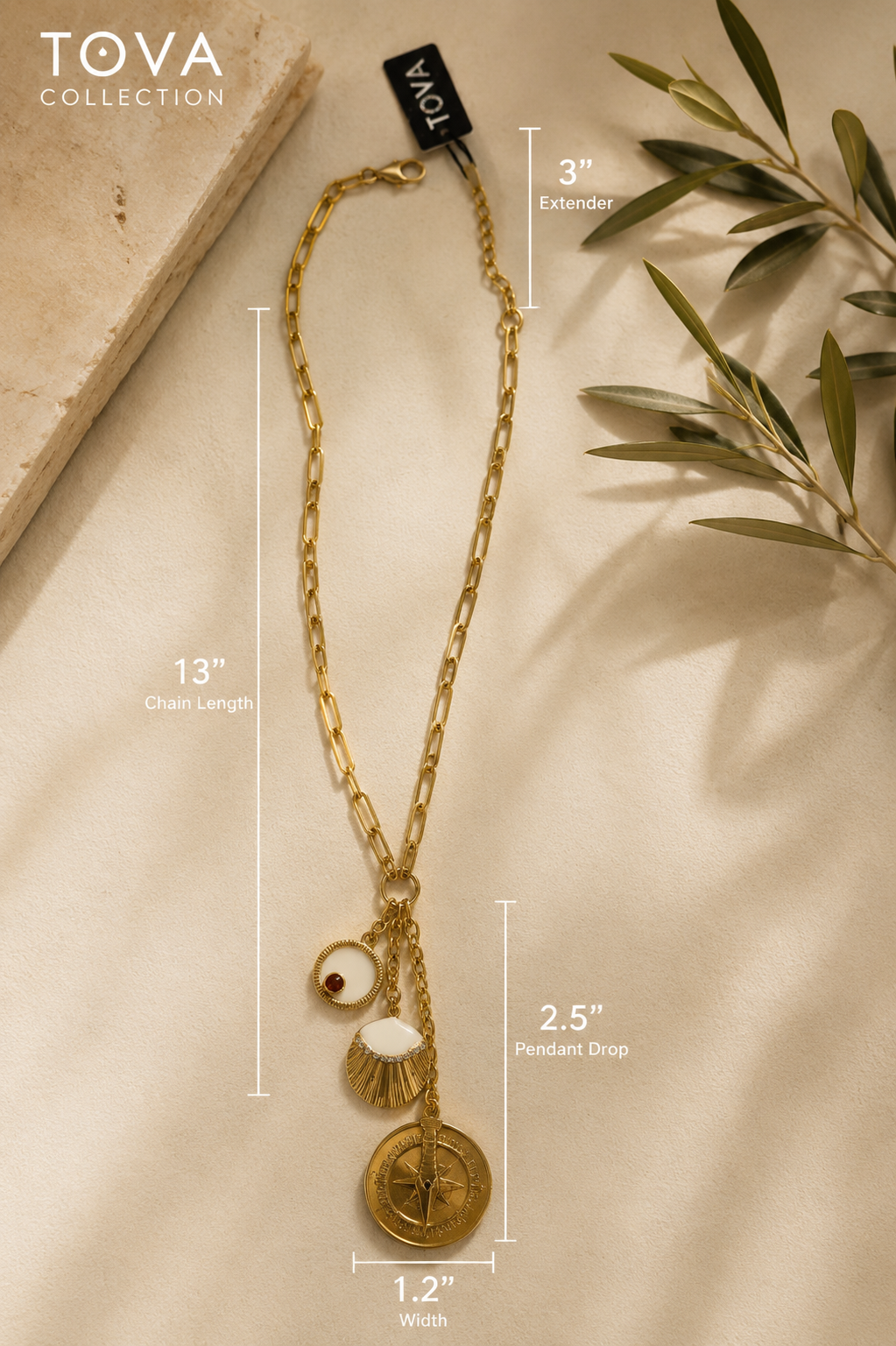 TOVA Come Find Me Necklace