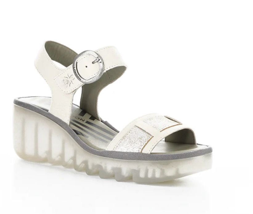 FLY LONDON Beik618FLY Off White Mousse/Cool