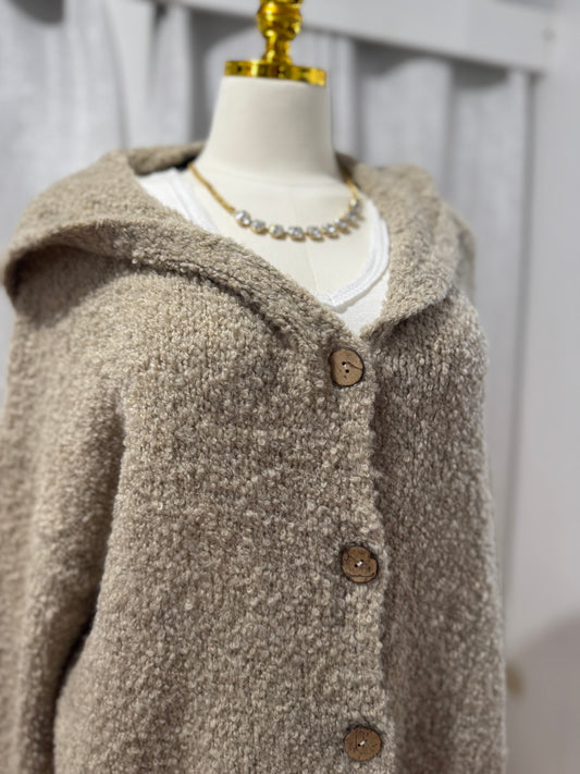 Cardigan Beige Italian Collection