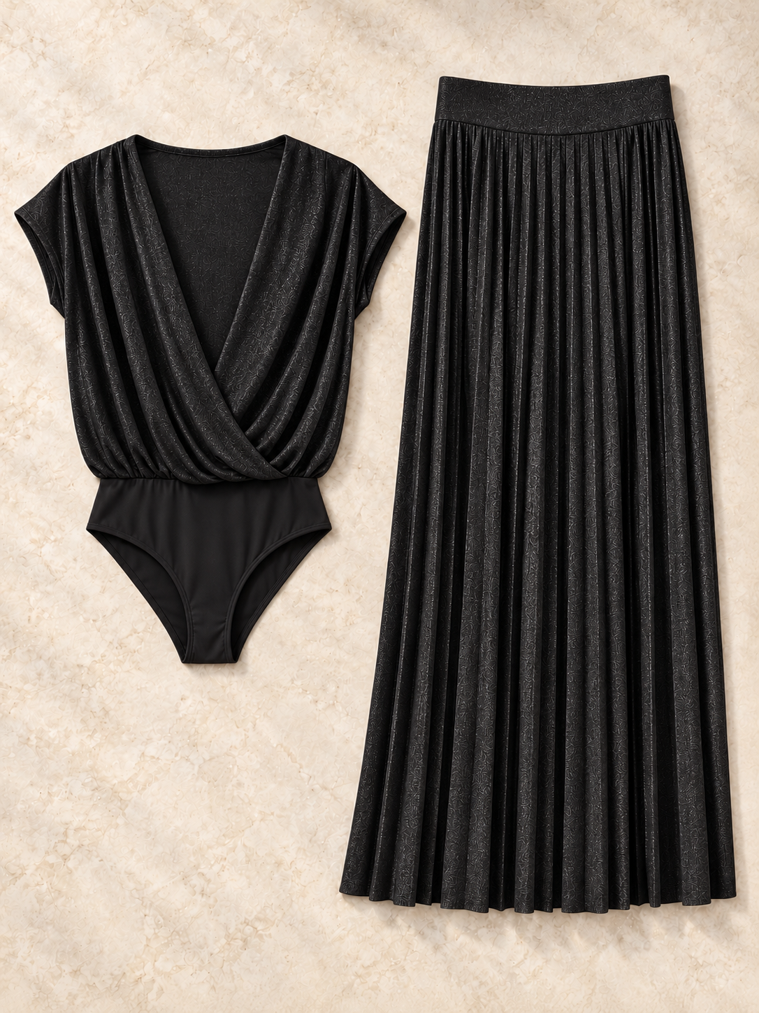 Black Italian Shimmer Duo