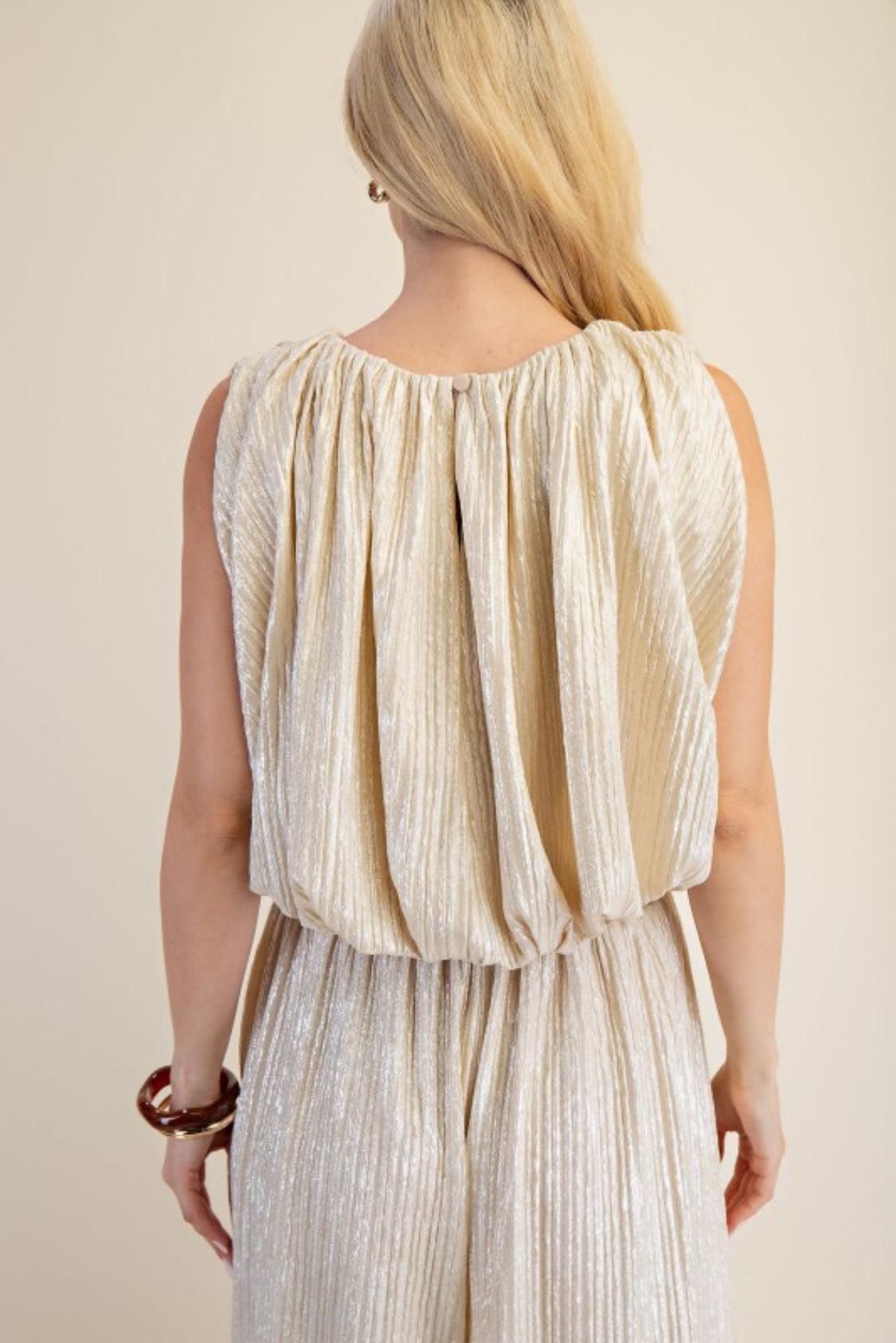 Texturized Top Ivory