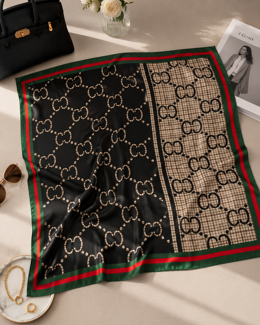 Heritage Monogram Scarf