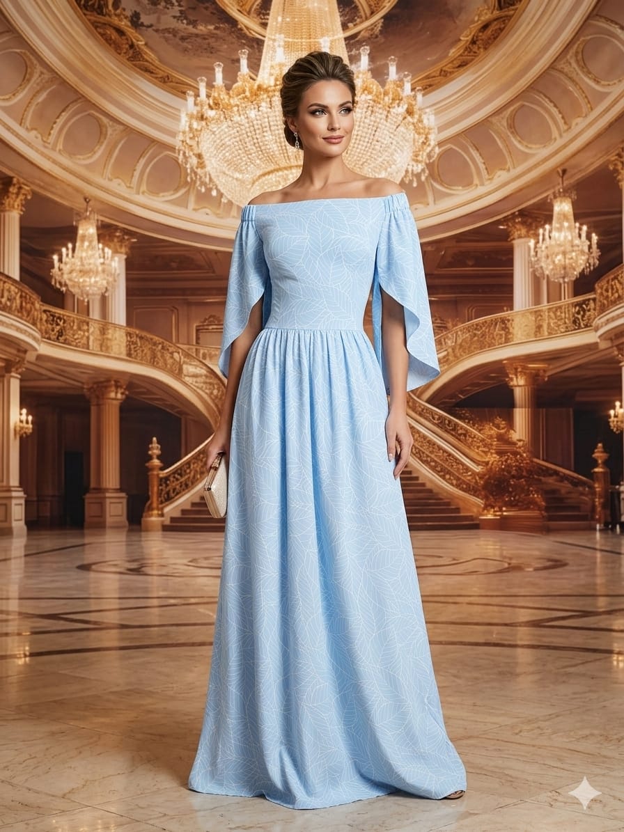 Azure Grace Dress