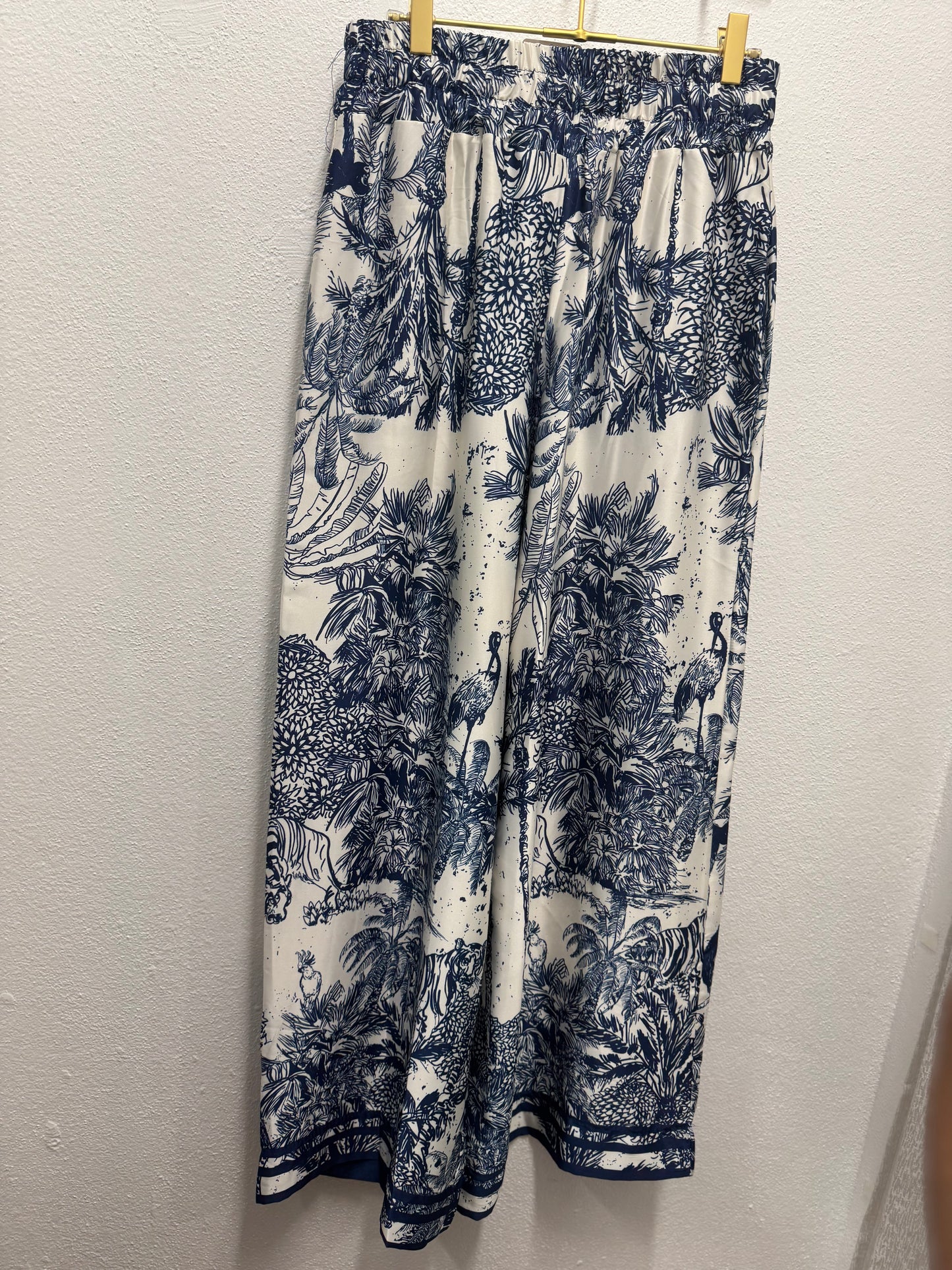 Navy Blue Italian Tropical Set – Luxury Inspired