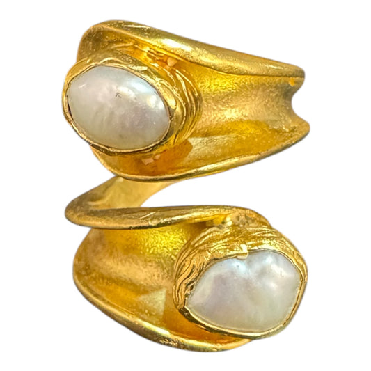 Turkish Ring with Pearls