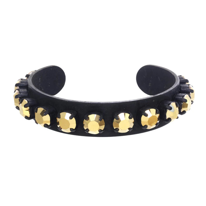 Nyon Bracelet in Smutt and Metallic Gold