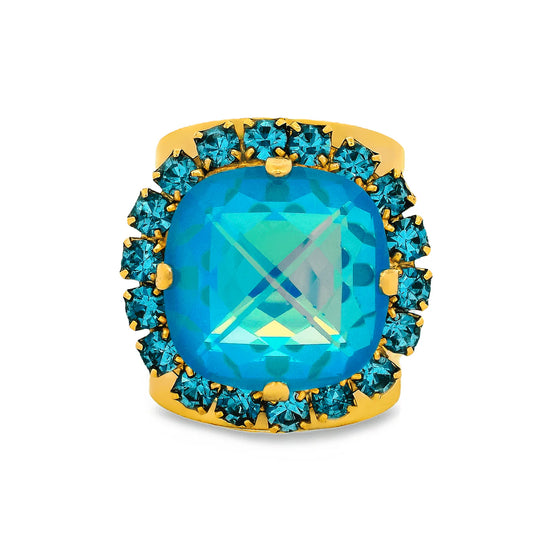 Cambrie Ring in Orchid Teal