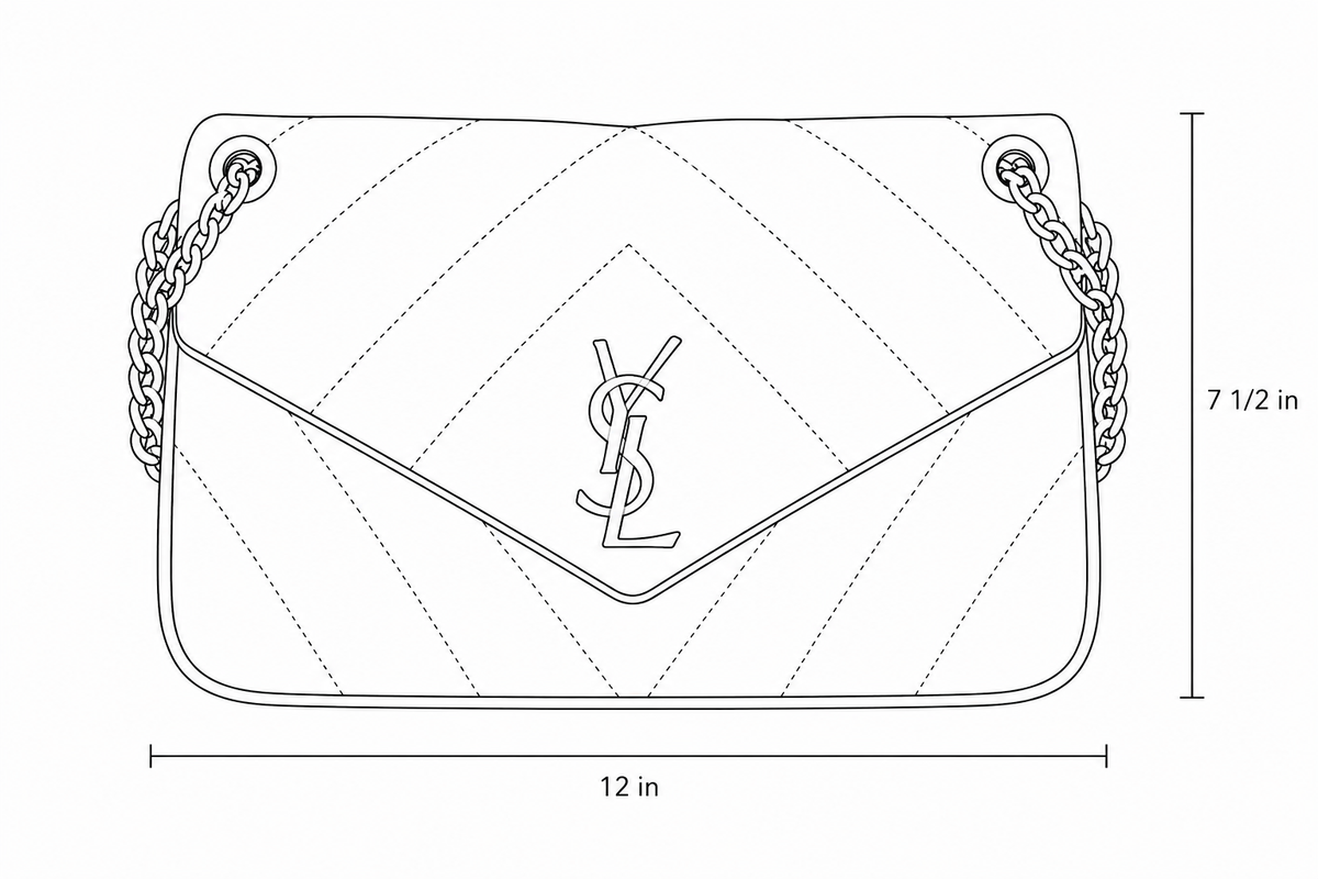 Luxe Quilted Black Bag