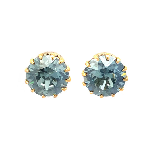 Chrisley Studs in Aqua Champagne