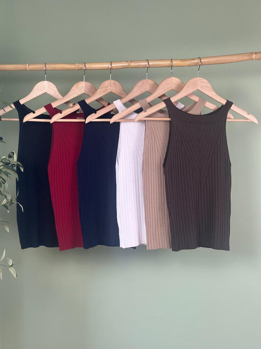 Italian Tank Top Brown