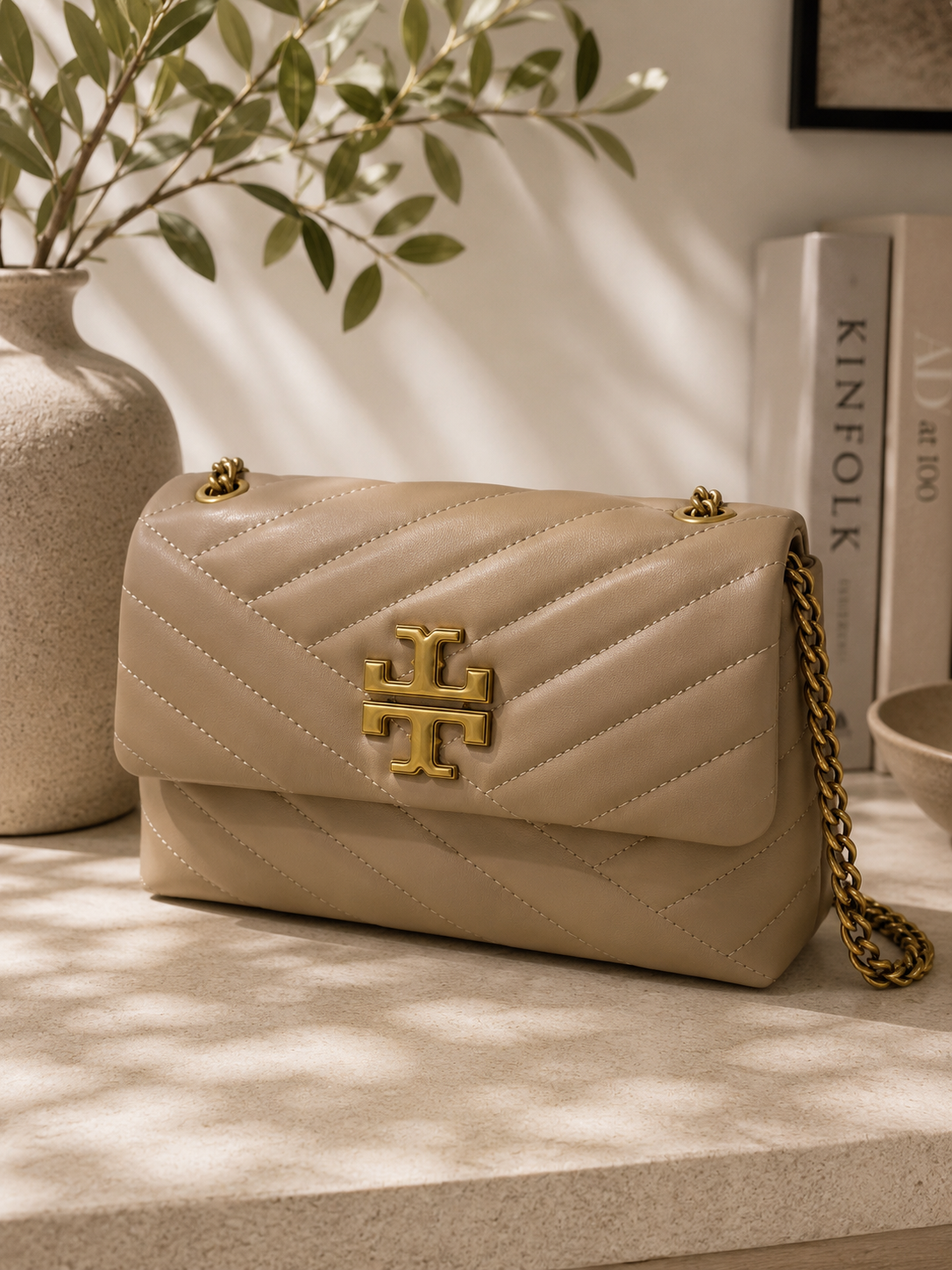 The Beige Muse Bag