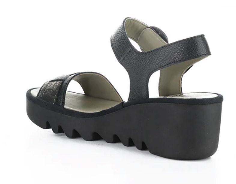 FLY LONDON BEIK618FLY Black/Graphite Mousse/Cool