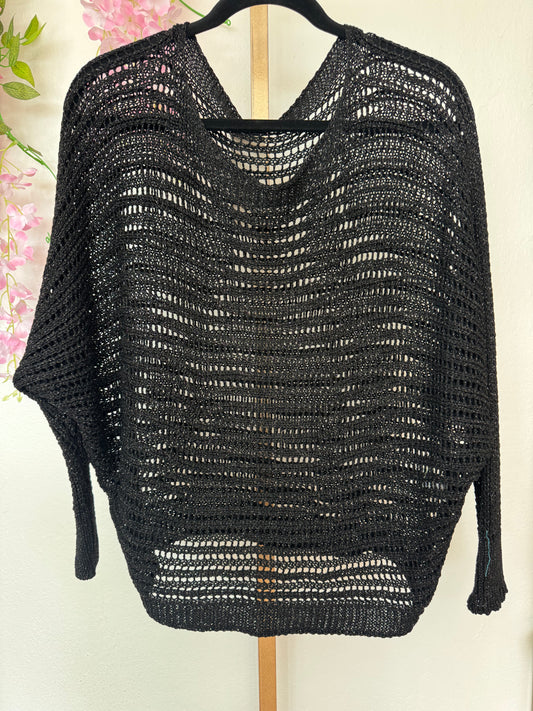 Italian Mesh Shirt Black