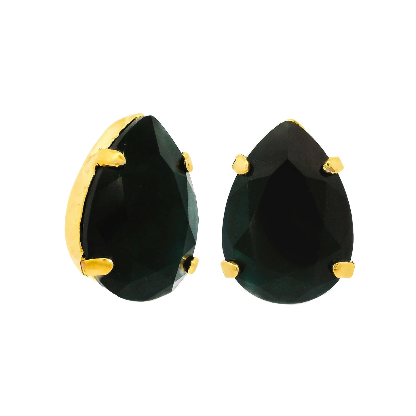Lumi Studs Black