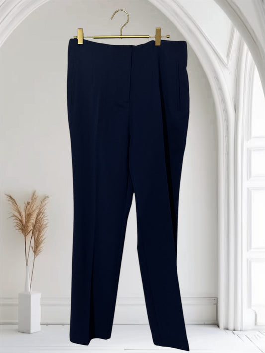 Dress Pants with Elastic In Waist Navy