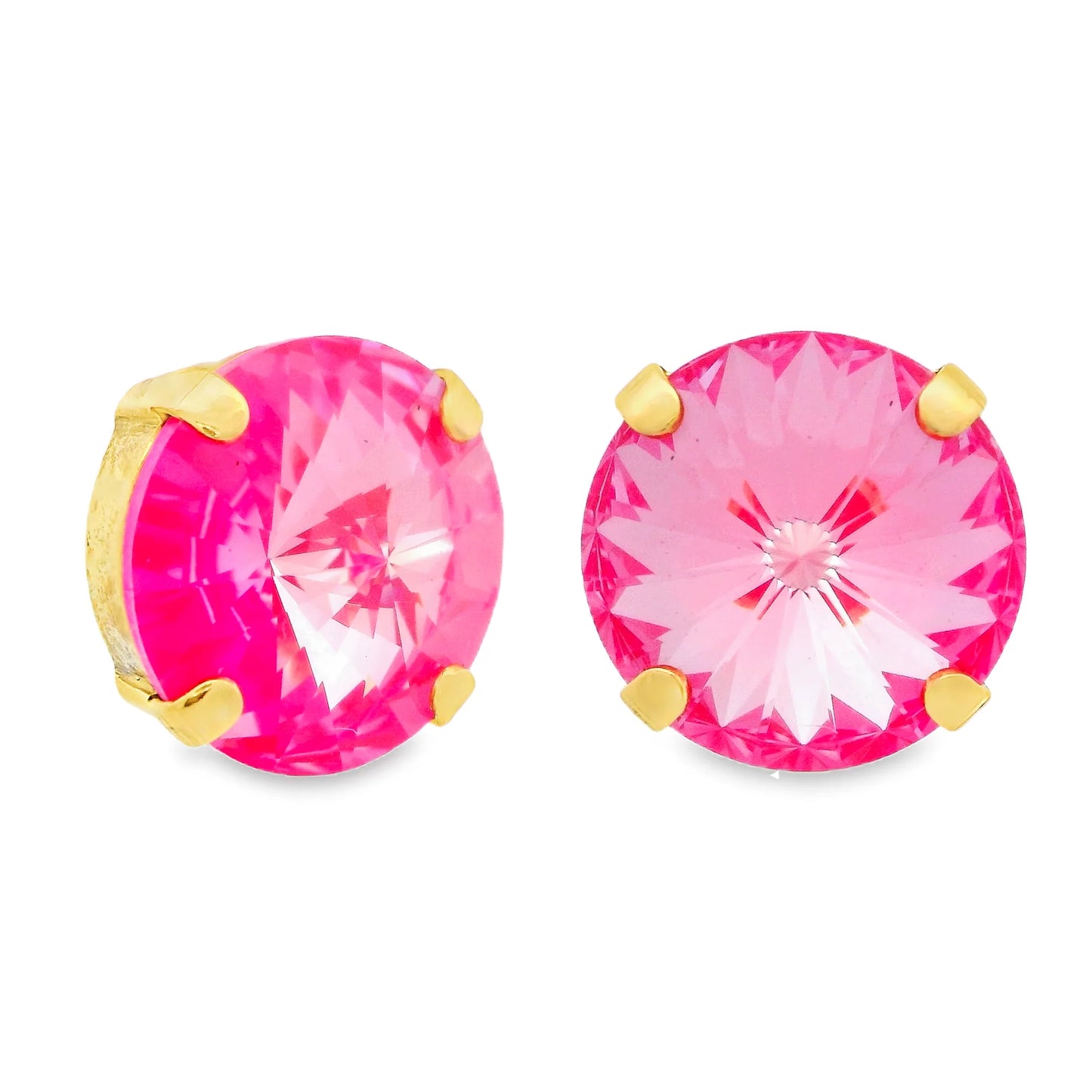 Basics Studs in Ultra Fuchsia