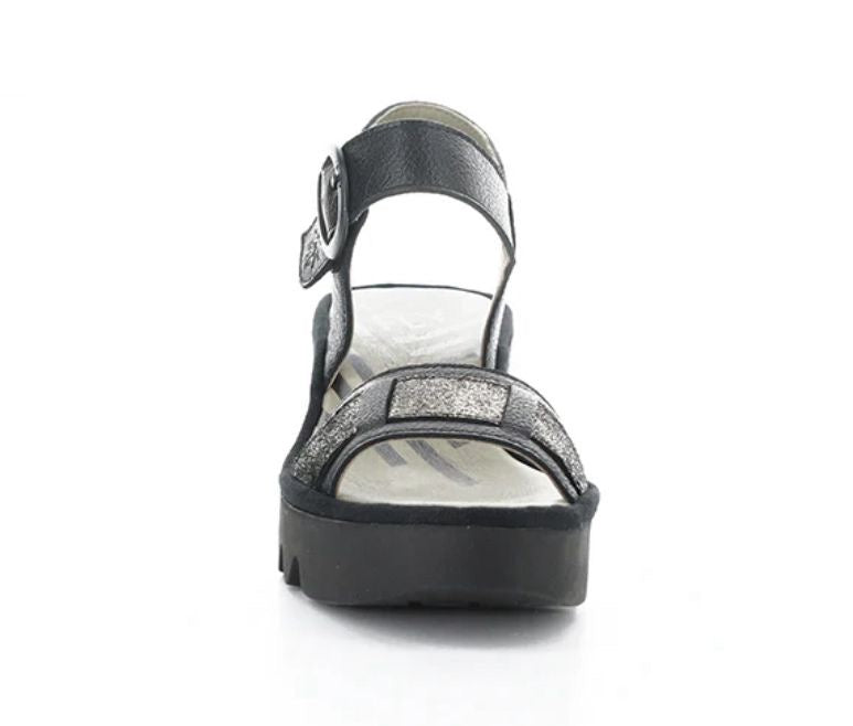 FLY LONDON BEIK618FLY Black/Graphite Mousse/Cool