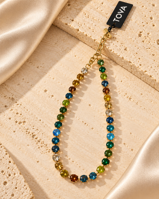 TOVA Oakland Rainbow Necklace