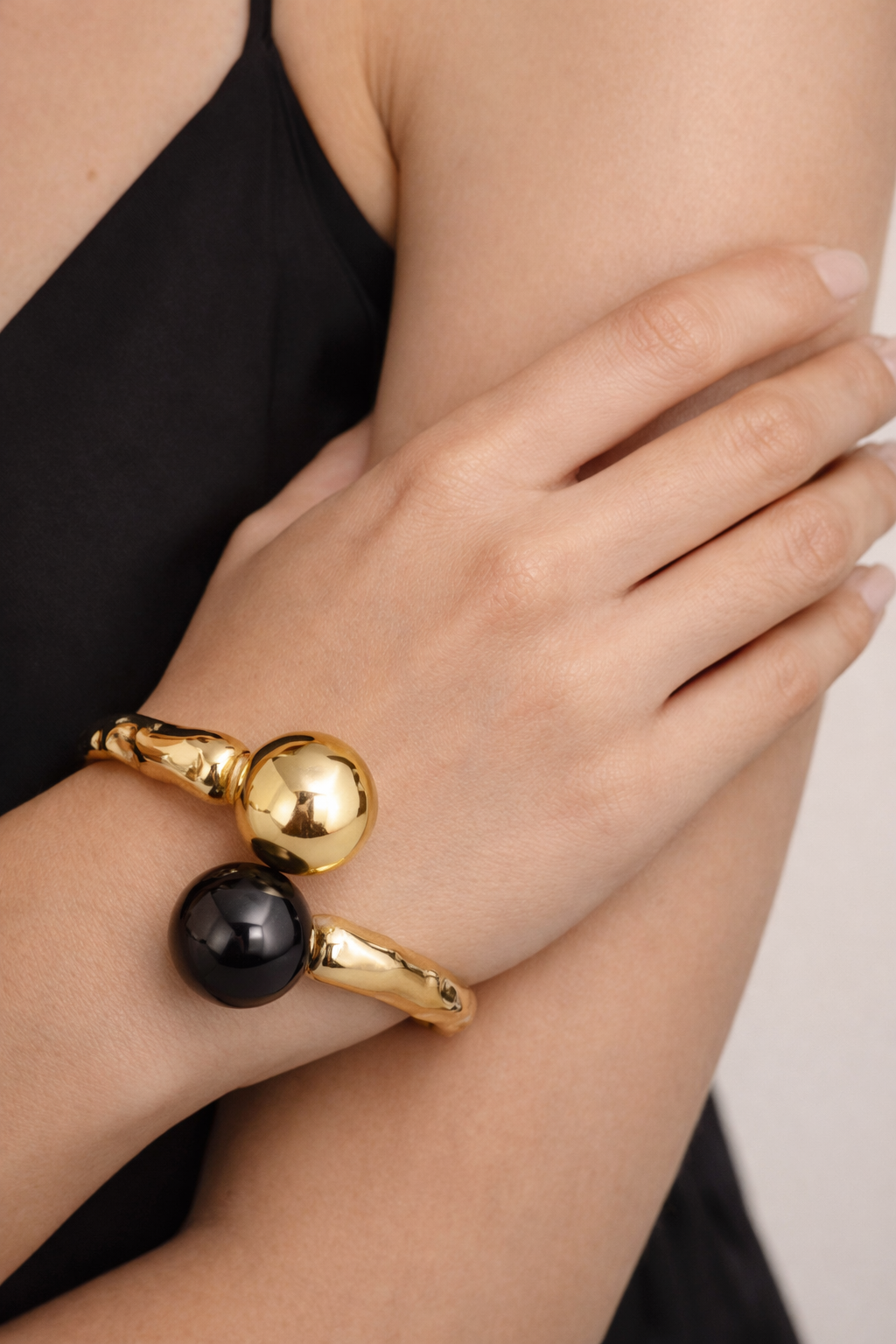Doble Gold and Black Bracelet