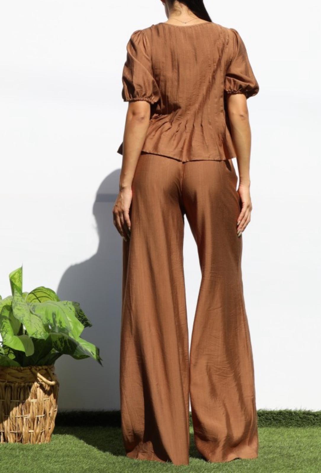 Brown Relaxed Chic Set
