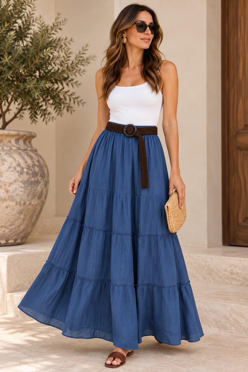 Mojito Beachwear Ladies Skirt Blue