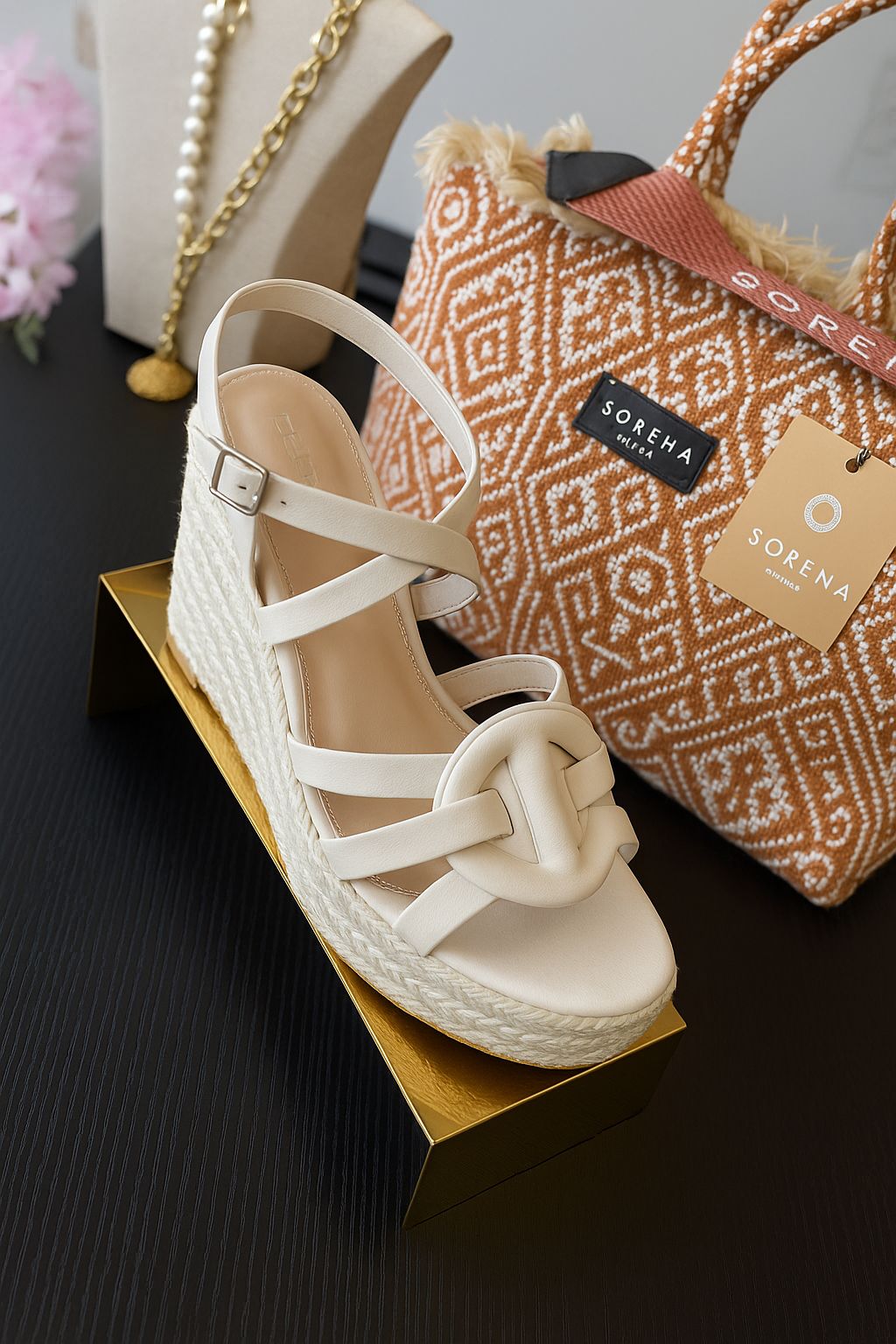 Bernes Rhiannon Heels Ivory