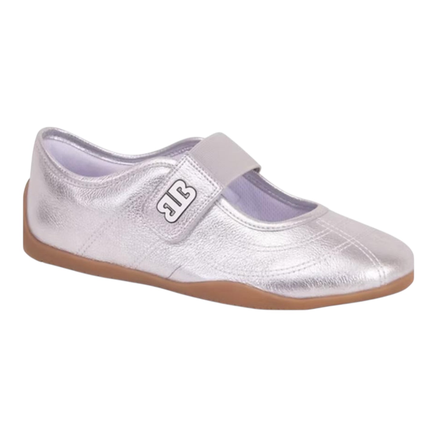 Bottero Leather Sneakers Silver