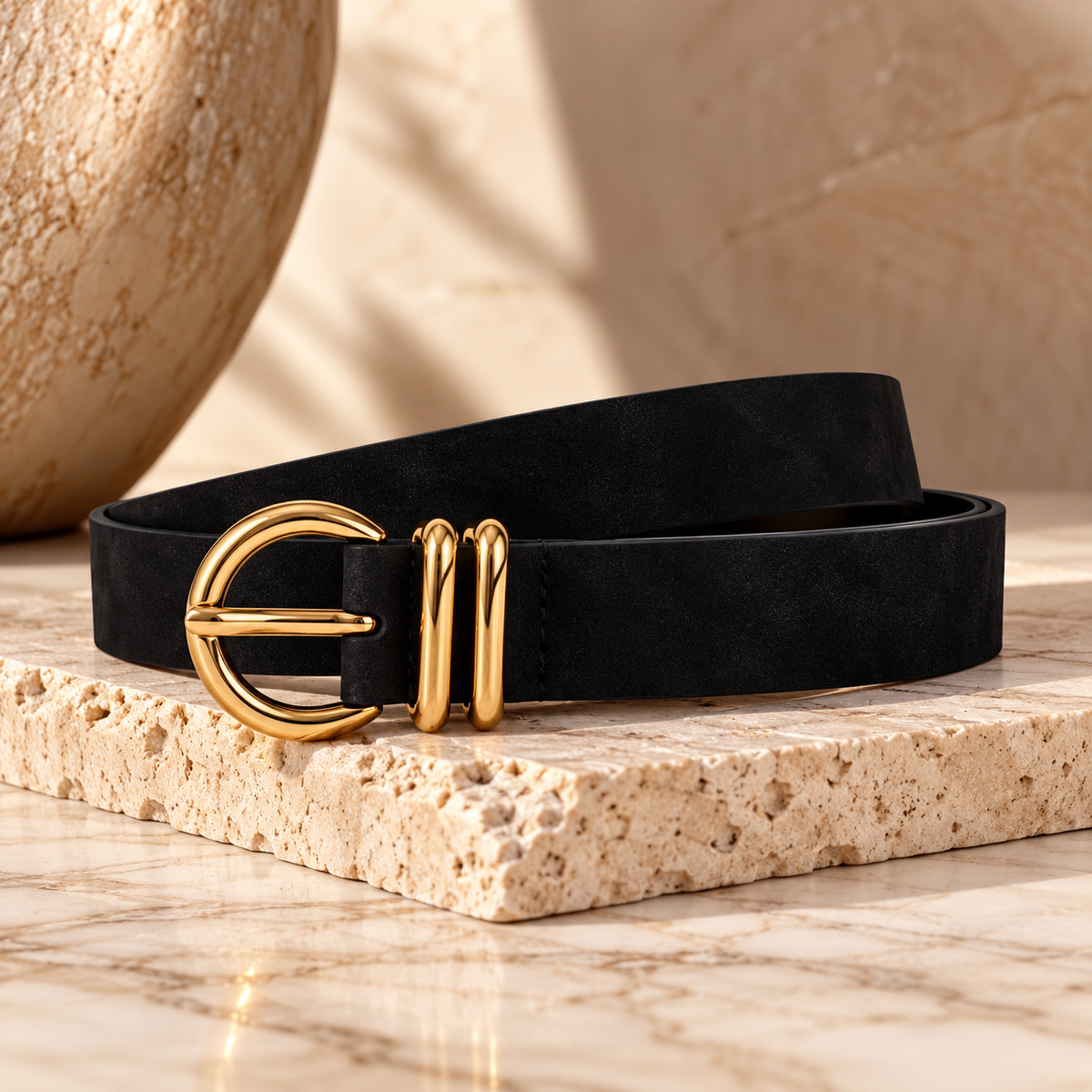 Belts in Faux Leather in all the Colors