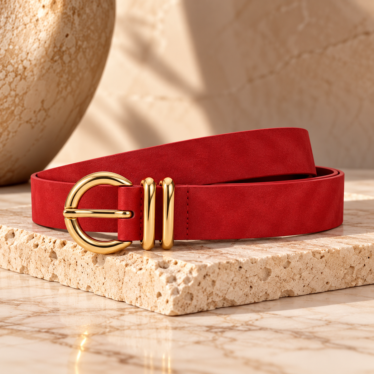 Belts in Faux Leather in all the Colors