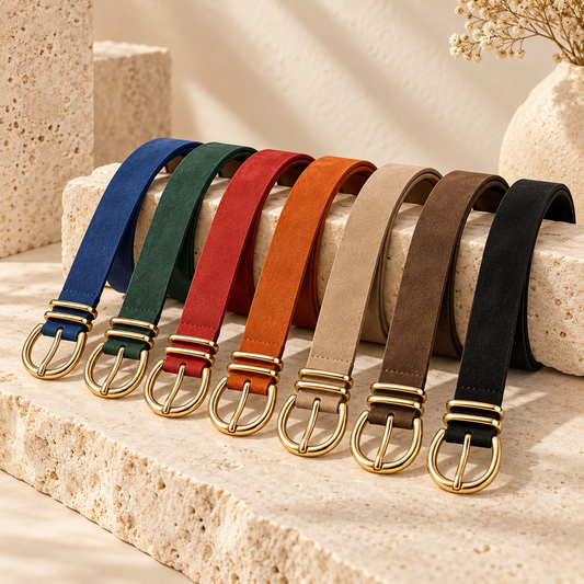 Belts in Faux Leather in all the Colors