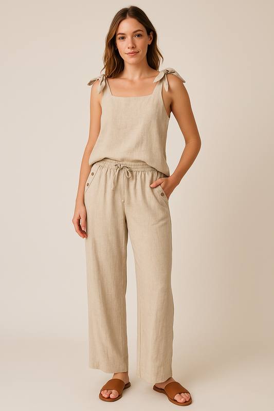Mojito Ladies Top With Bow Closing Shoulder