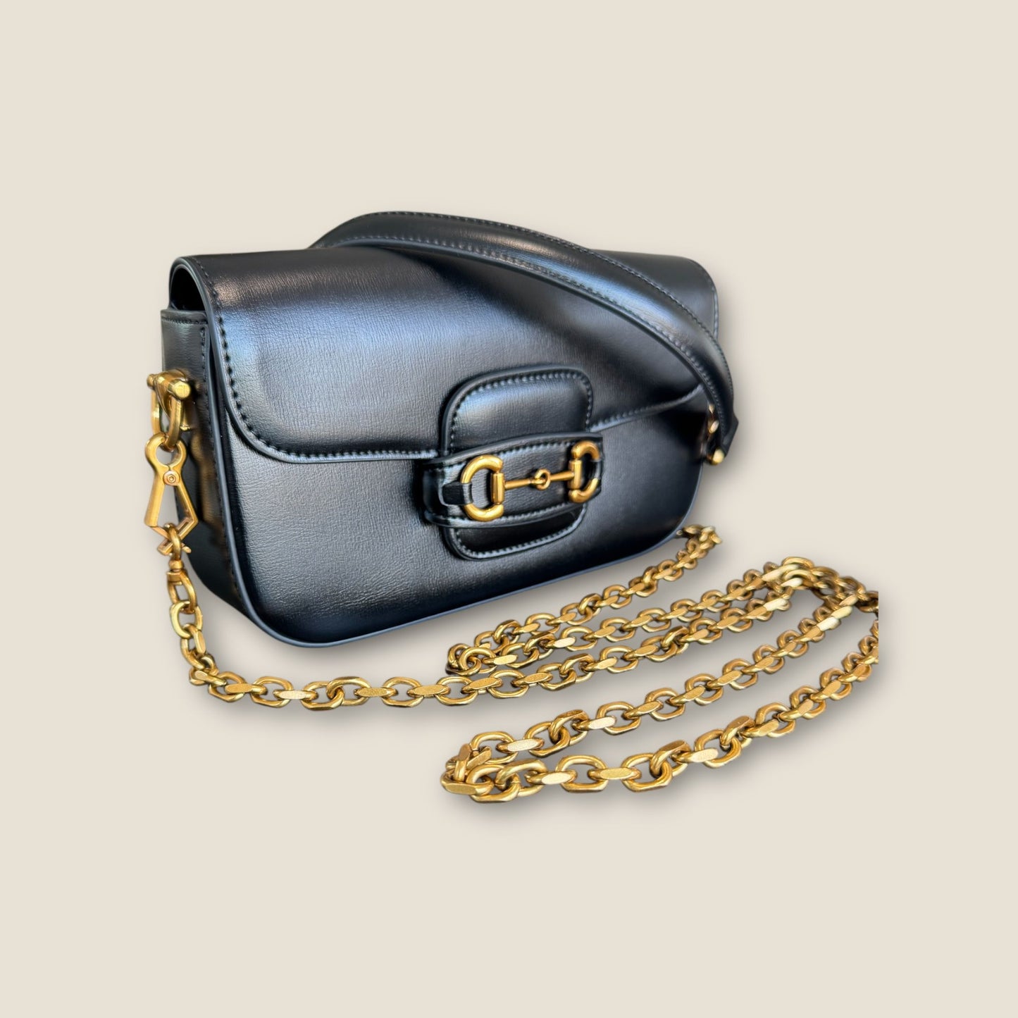 Inspired Designer Bag Black GG