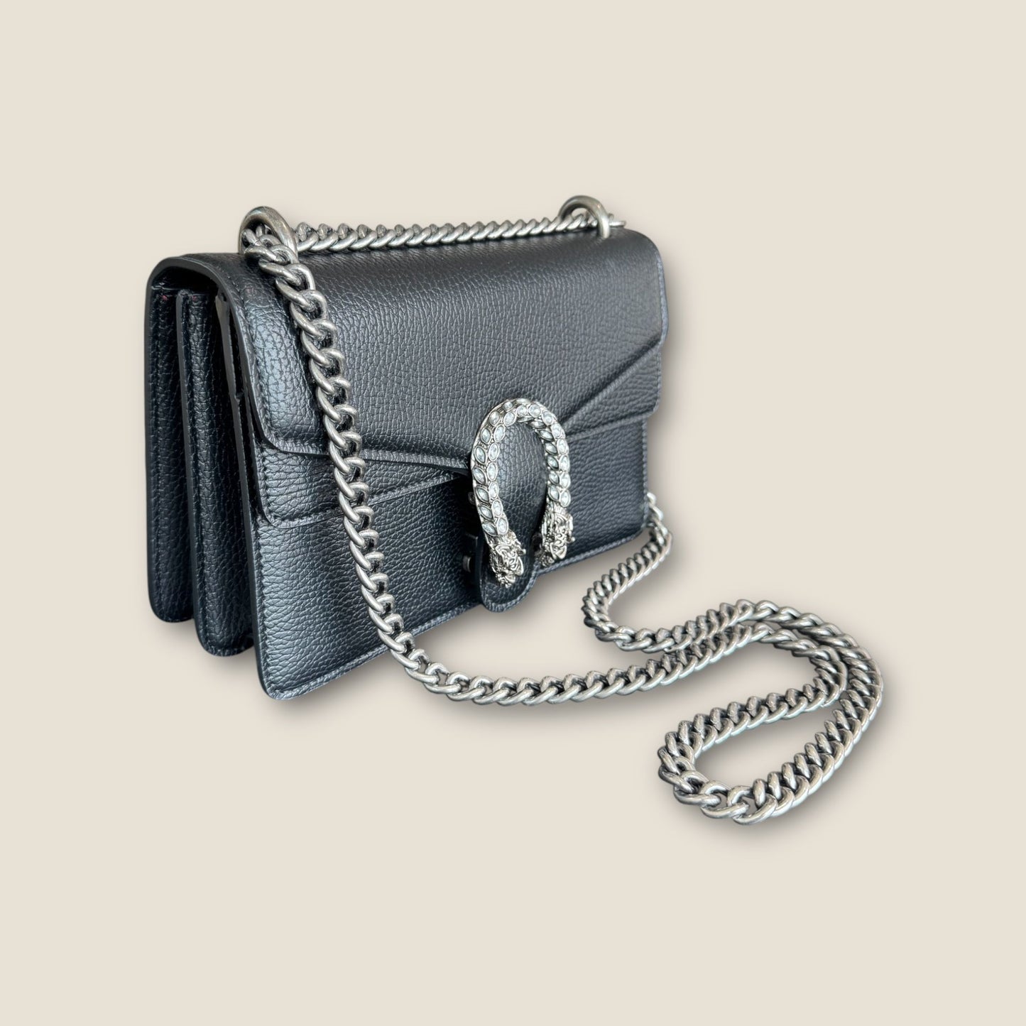 Inspired Designer Black Bag Snake