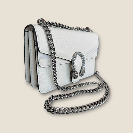 Inspired Designer Ivory Bag Snake