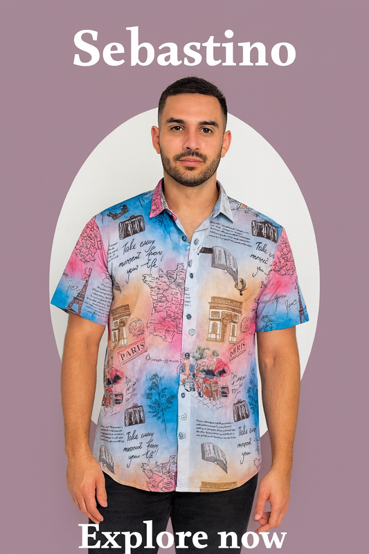 Sebastino Bible Symbols Men's shirt