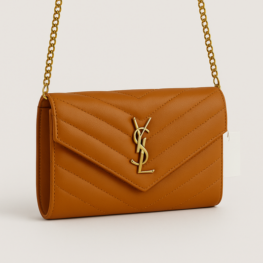 Caramel Inspired Designer Handclutch