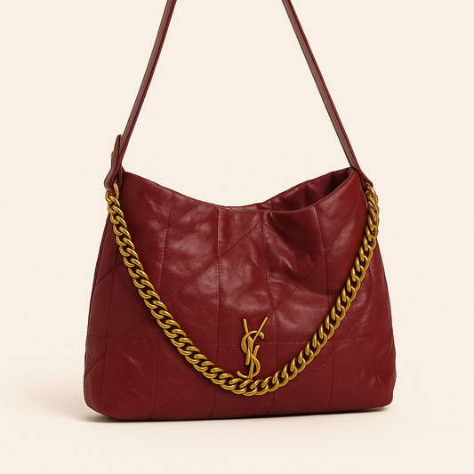 Women’s Designer Tote Bags Burgundy