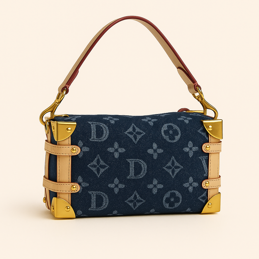 Denim Dark Blue Designer Inspired Bag