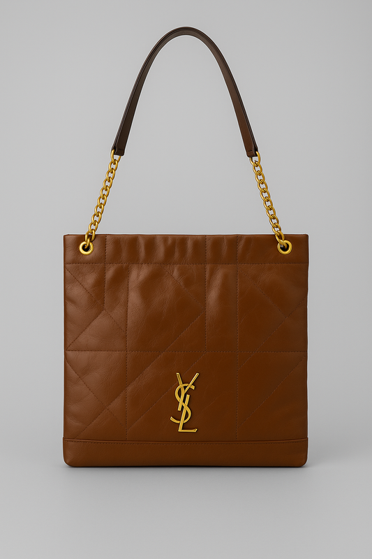 Designer Inspire Luxury Medium Bag in Rusty Brown
