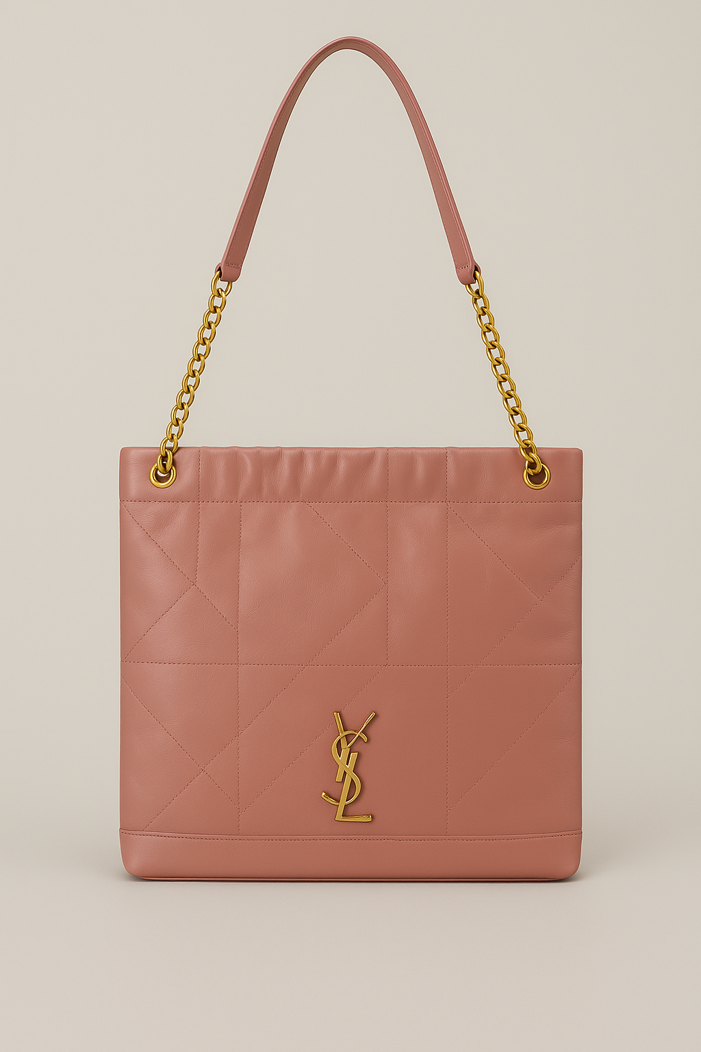 Designer Inspire Luxury Medium Bag in Dusty Pink
