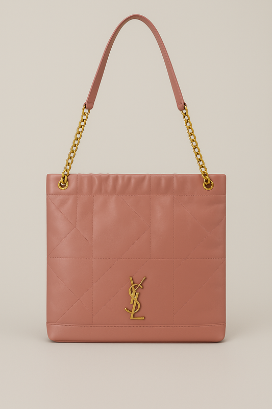 Designer Inspire Luxury Medium Bag in Dusty Pink