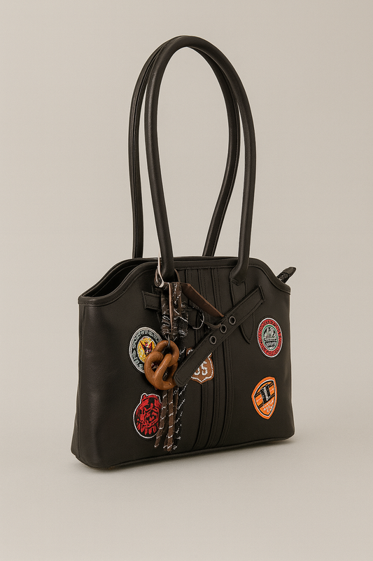 Black Personality HandBag