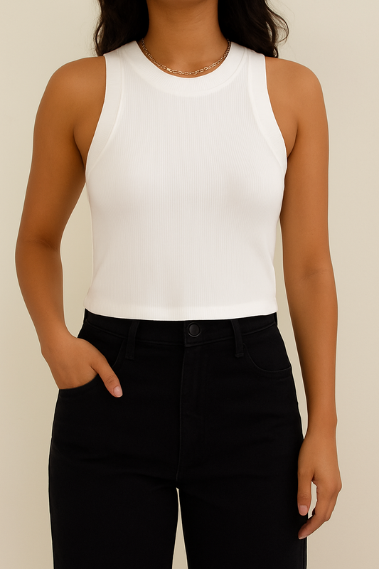 Basic White Top RunAway