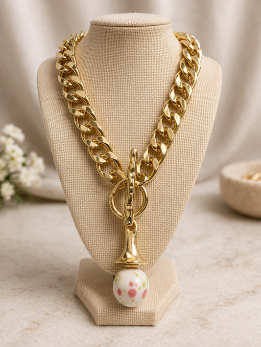 Valentina Necklace Gold