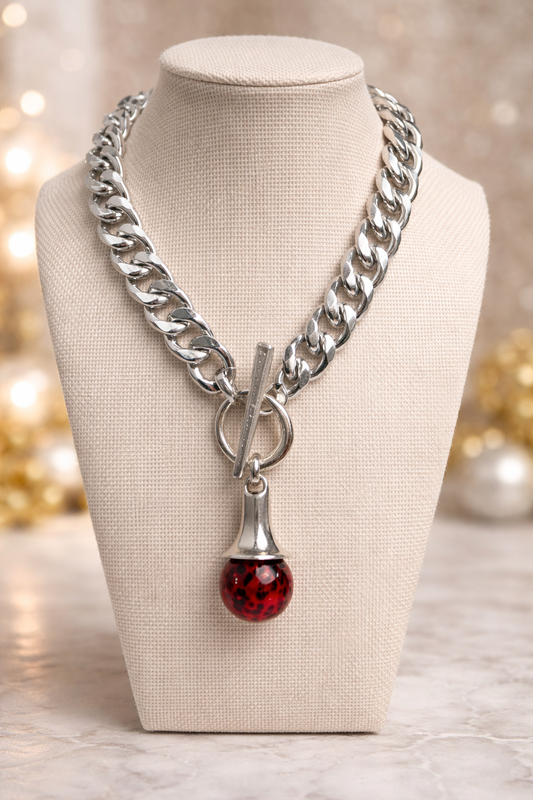 Valentina Silver Necklace