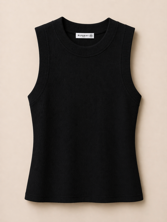 Basic Tank Top Black