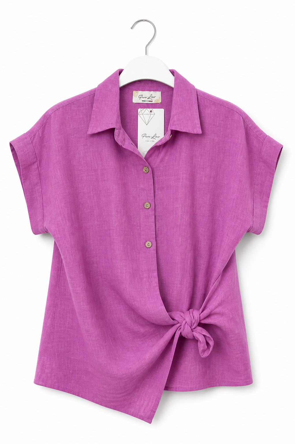 Pink Knot Blouse
