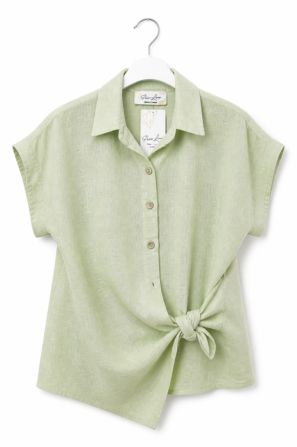Green Knot Blouse